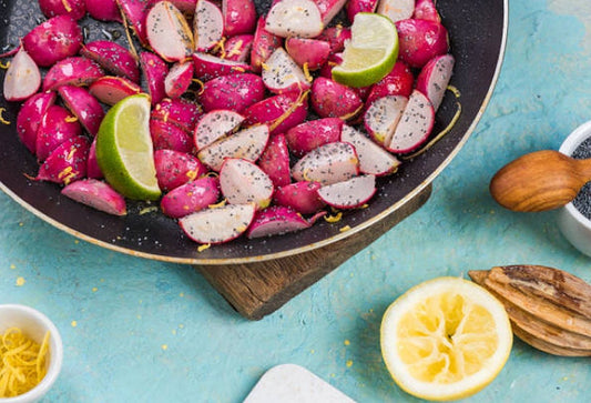 Purple Plum Heirloom Radish Seeds